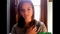 Amateur webcam teen